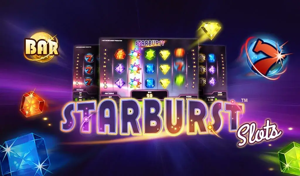 Starburst - Experience the Classic That Started It All Starburst - Classic NetEnt Space Gem Slot with Expanding Wilds